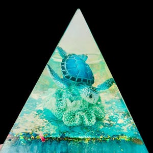Light Up Pyramid Turtle