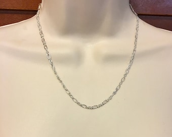 Long Silver Chain Available in 10 Lengths Adjustable Chain Minimalist Silver Chain with your choice of clasp Made to Order