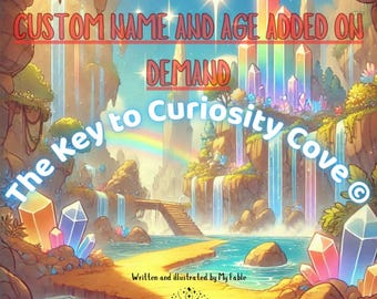 Personalized adventure Book for Kids Custom magic Story curiosity Adventure Gift for Boys gift for girls Custom Illustrated Children's Book