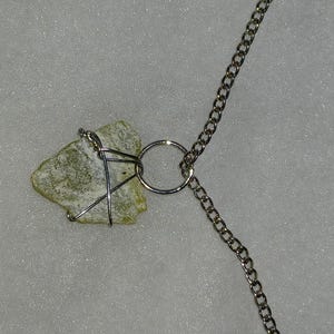 Wrapped Stone Necklace