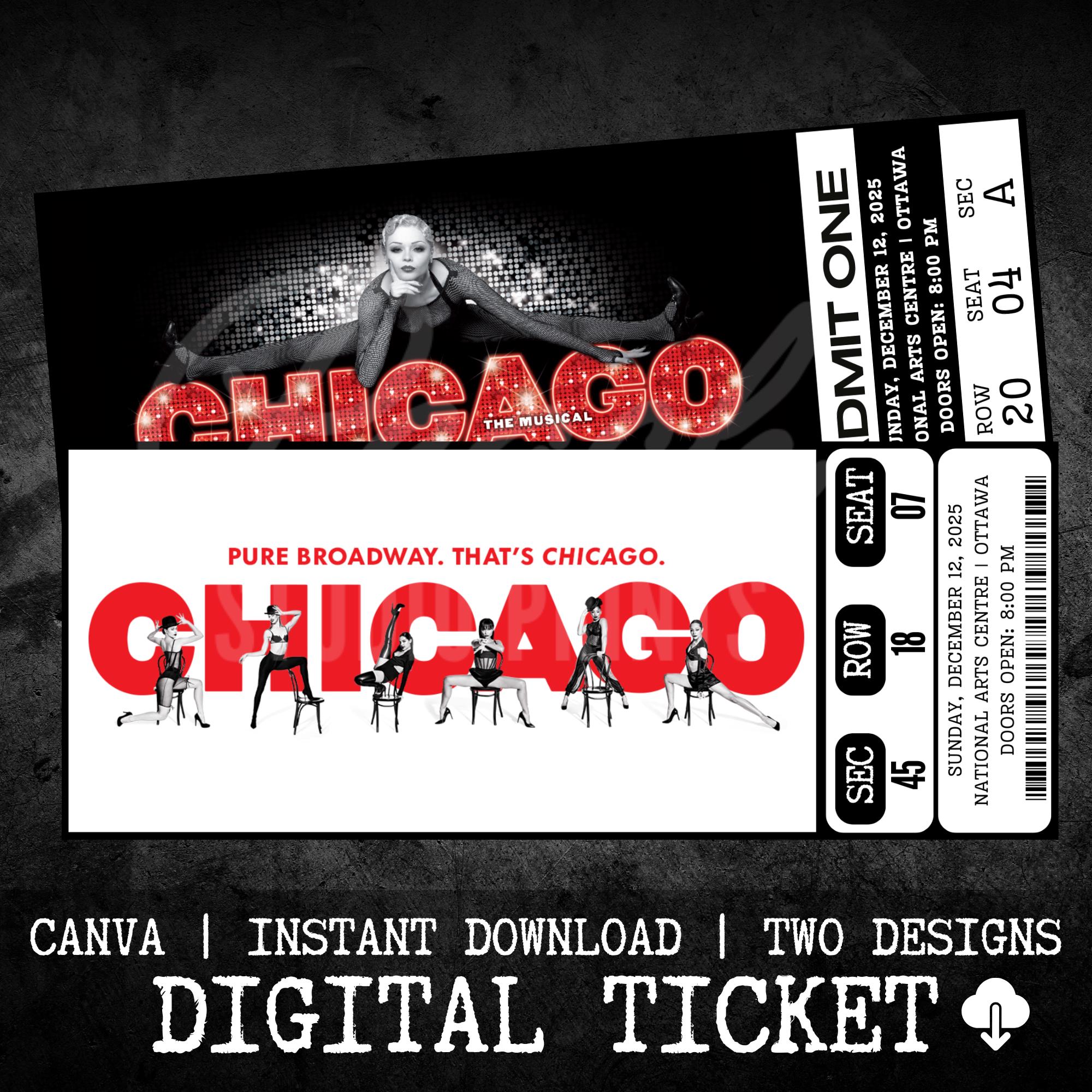 Chicago musical - Etsy 日本