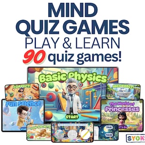 Kids Mind Digital Quiz Games | Play and Learn | Fun & Educational | Children, Parent and Teachers
