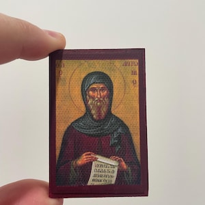 St Anthony the Great | Handmade Orthodox Icon