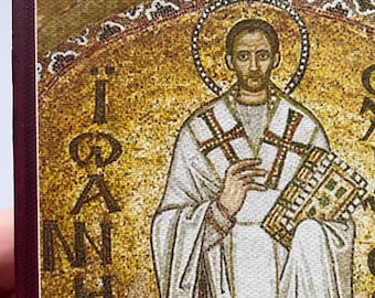 St John Chrysostom | Handmade Orthodox Icon