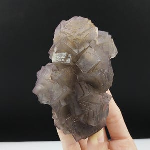 610g Natural Fluorite Mineral Specimen, Cubic Crystals, From Balochistan Pakistan