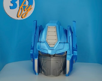 Optimus Prime Vault – MTG Commander Deck Box | Transformers Tribute with Dice Storage