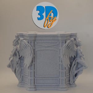 MTG Angel Deck Box | Divine Commander EDH 100 Card Storage | Angelic Reliquary Card Vault