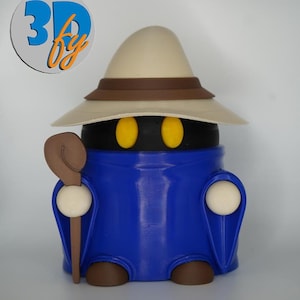 Vivi’s Black Mage Deck Box – Where Magic Meets Storage (full body)