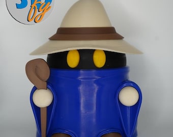 Vivi’s Black Mage Deck Box – Where Magic Meets Storage (full body)