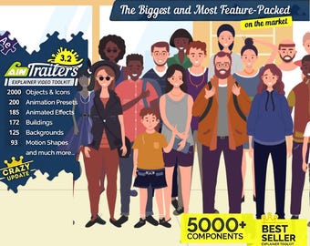 5000+ Animated Character PNG Bundle: Video & Game Design (Digital Download