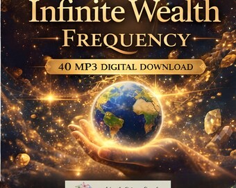 Infinite Wealth Frequenz Bündel: 40 Solfeggio Meditation MP3s (Digitaler Download)