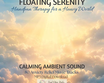 80 Handpan-Tracks zur Linderung von Angstzuständen: Beruhigende Ambient-Meditationsmusik (Digitaler Download)
