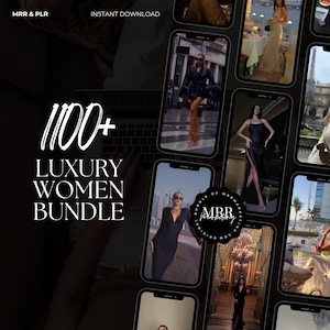 1100+ Luxury Rich Woman Reels for Instagram, Rich Luxury Videos, Women Reels, Faceless Videos, Instagram Reels, MRR/PLR, Canva