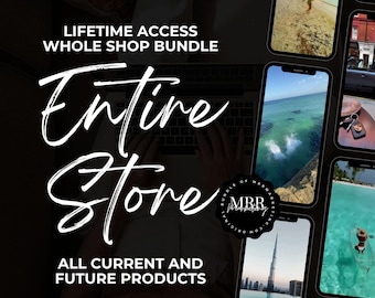 Whole Shop Bundle All files from my store and Lifetime Updates, Entire Store, Mega Bundle, Digital download, Google Drive Access