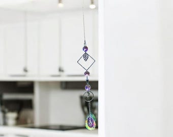 DIY Crystal Suncatcher Making Kit – Rainbow Maker Set, 200+ Pieces