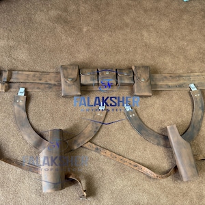 leather belt inspired by Sabine Wren leather belt