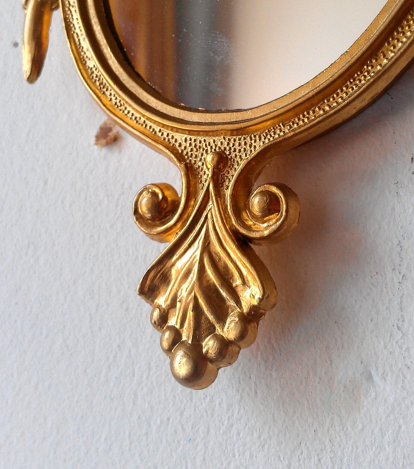 Small Gold Mirror Mid Century Modern Gifts under 25 Vintage Etsy