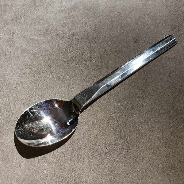 Vintage Sasaki Mikael Bjornstjerna Stainless Place or Soup Spoon, TALIS Pattern