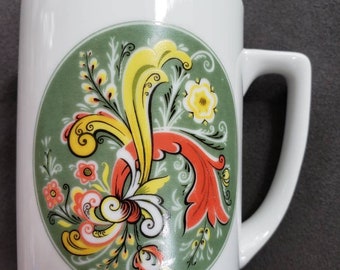 Vintage Bergquist Imports / Berggren Swedish Mug, Nordic Design