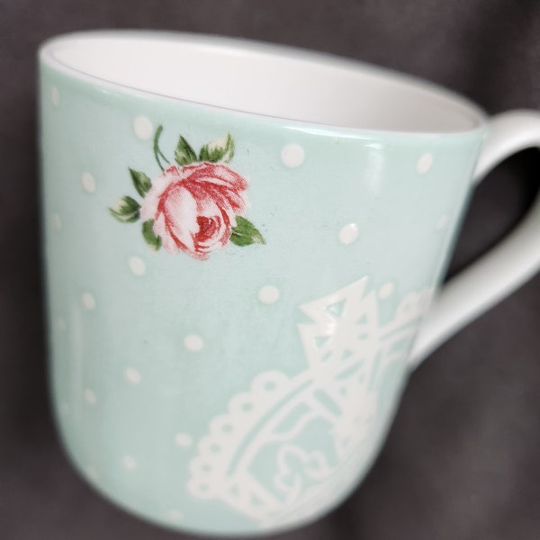 Royal Albert Polka Rose Coffee Cup Mug