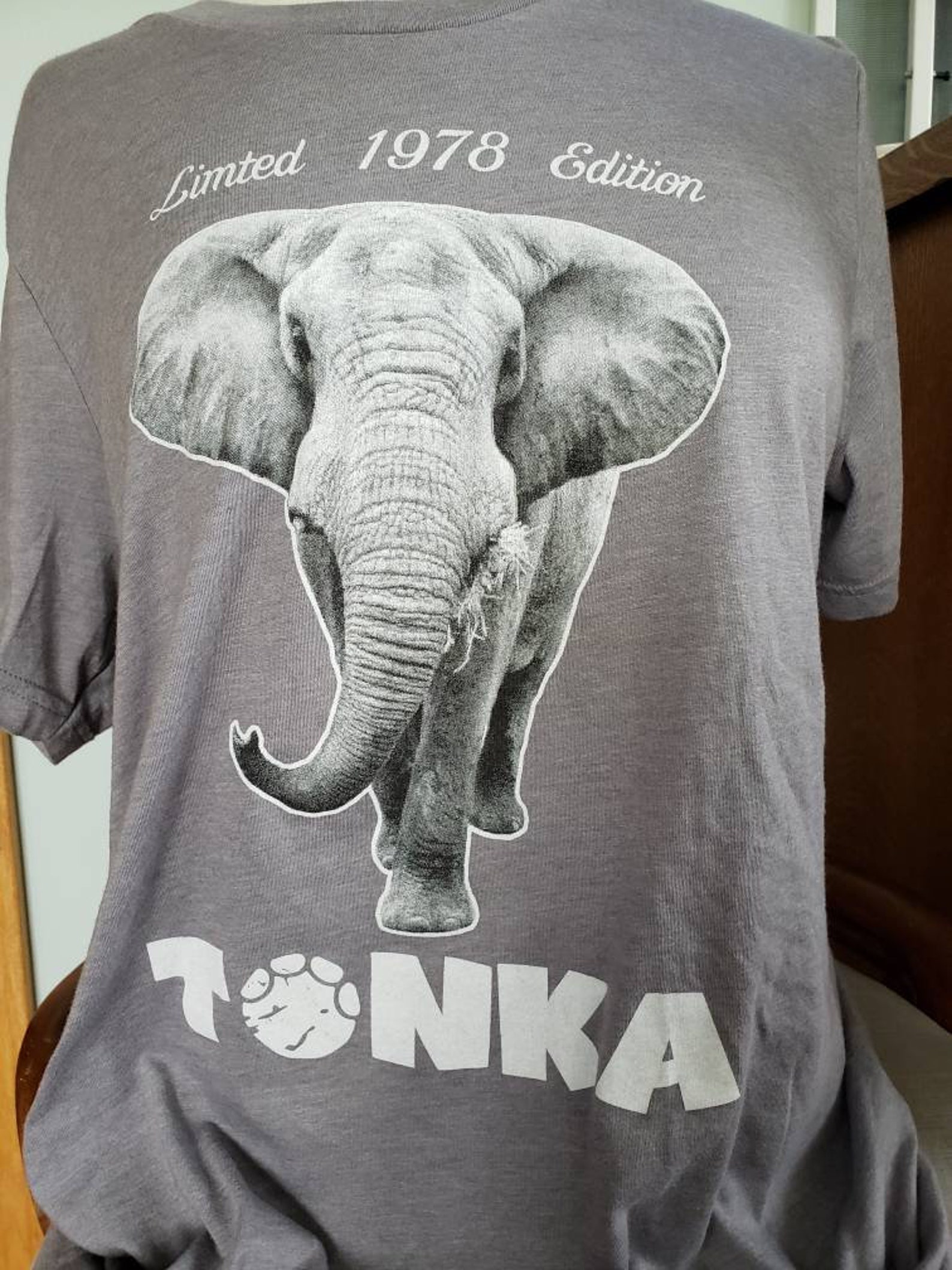 Vintage Tshirt Tonka the Elephant Tonka Toy Truck Ad Etsy