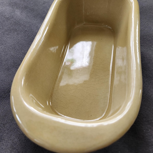 BENNINGTON POTTERS Vermont Loaf Baking Pan, #1874s, 9.75" Long Stoneware