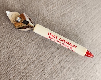 Vintage Chevrolet Can / Bottle Opener STACK CHEVROLET, Palm Springs, California