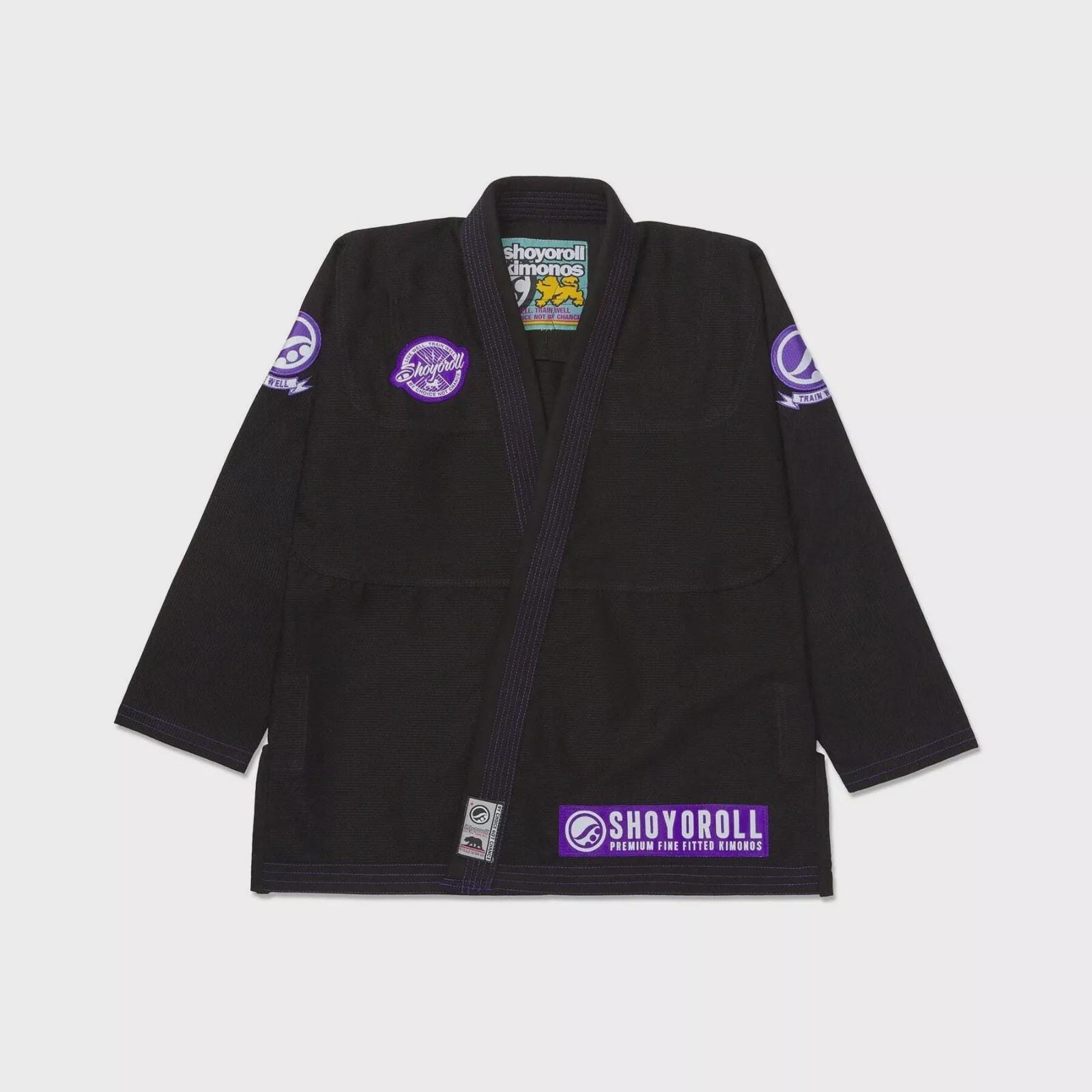 ショヨロールスタイルのブラックBJJ着：軽量柔術着 - Etsy 日本