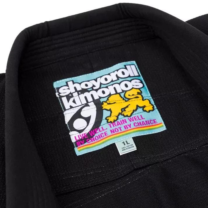 Shoyoroll Retro Camo BJJ Gi Black | Limited Edition Jiu
