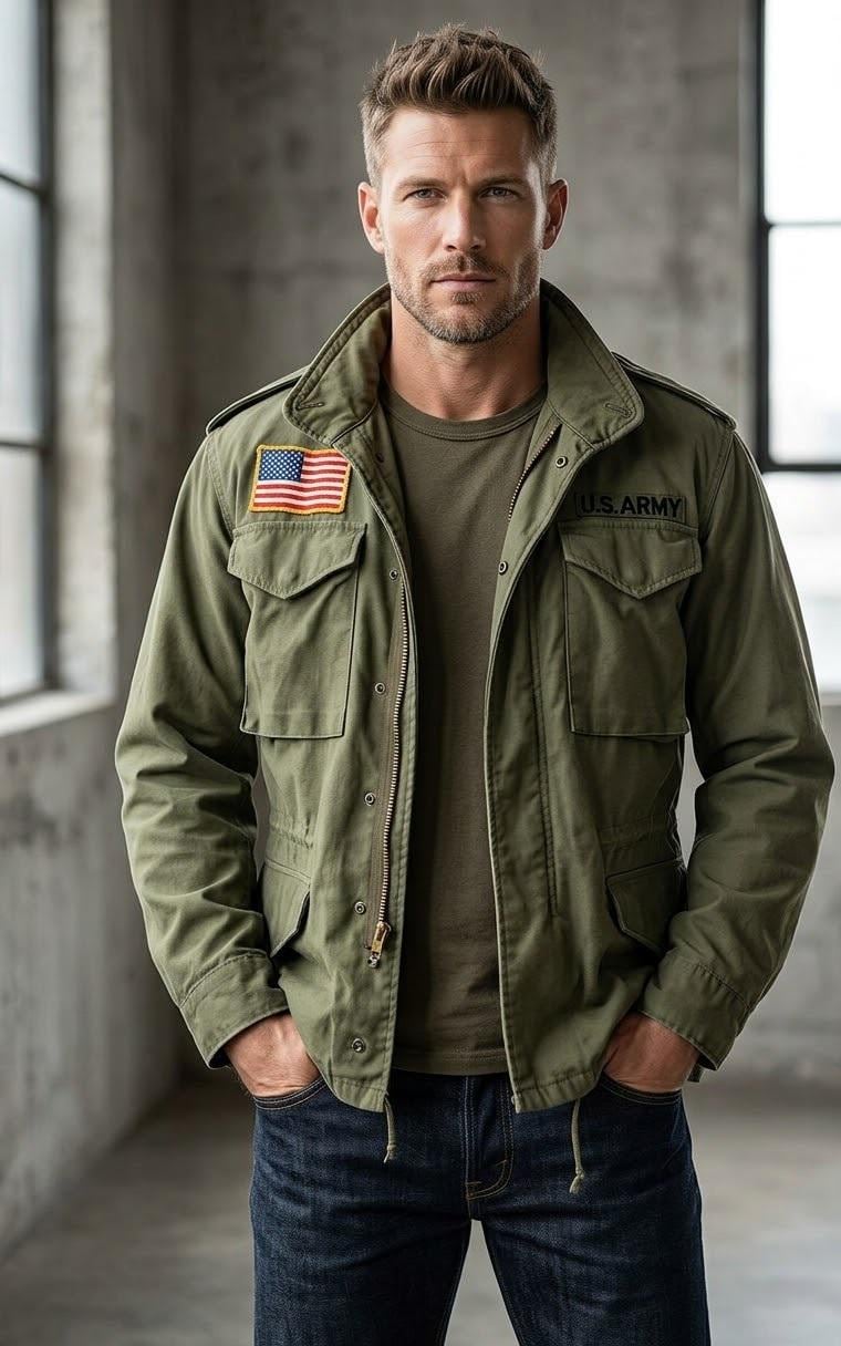 Field Jacket Men - Etsy UK