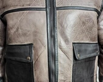 Fedeless Military Inc New York Type B3 Sheepskin Flight Shearling