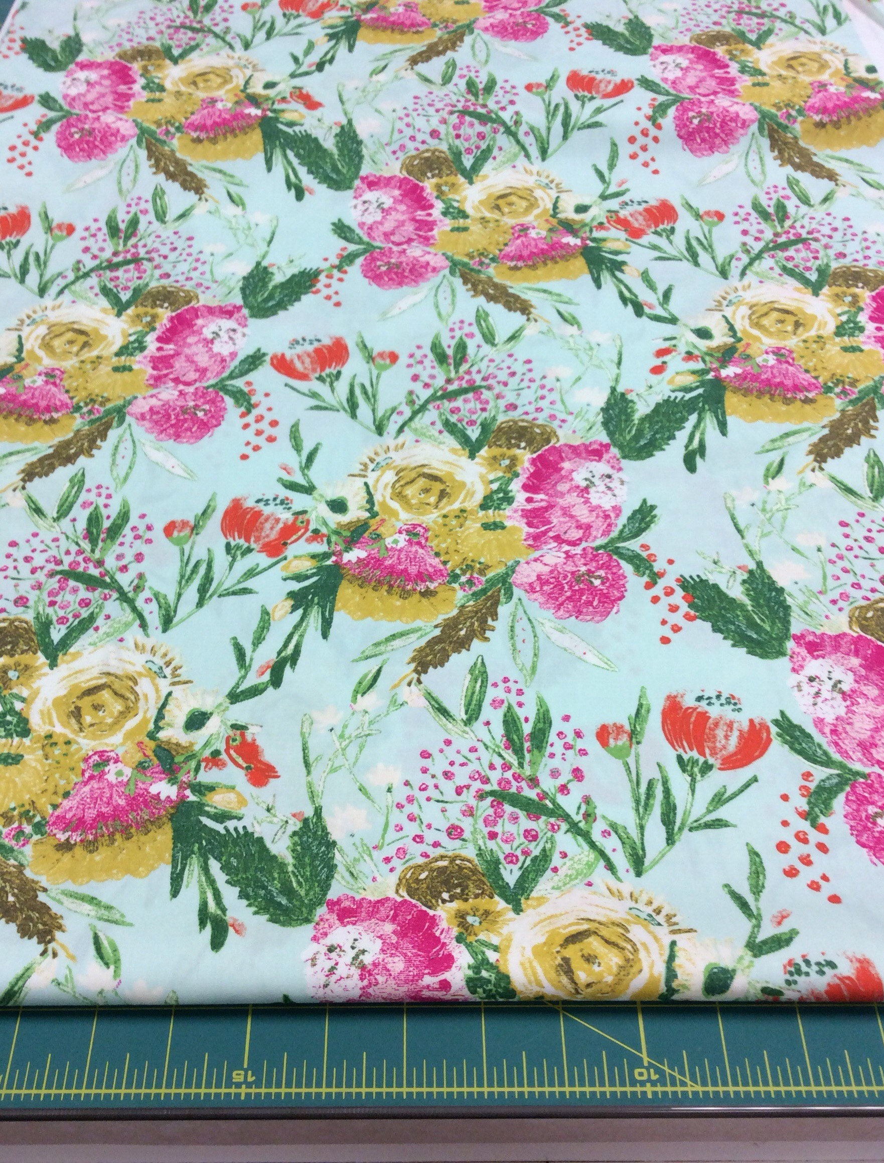 1/2 yard Wild Bloom by Art Gallery Fabrics Premium Cotton | Etsy
