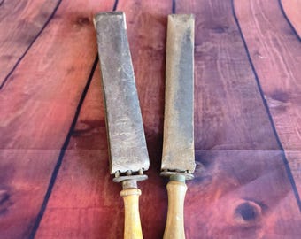 Leder-Rasierriemen-Set, Friseurwerkzeug mit Holzgriffen