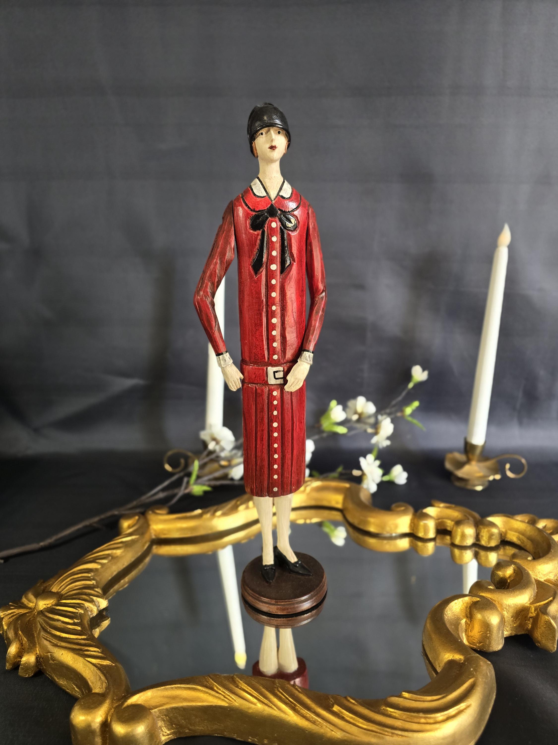 Flapper Figurine - Etsy