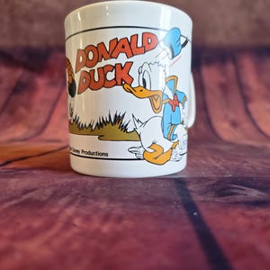 Kalle Anka vs Get mugg, Walt Disney Productions Kiln Craft keramik