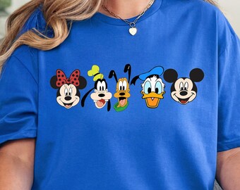 Disney Friends T-Shirt: Mickey, Minnie, Donald & Goofy 630369
