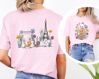 Disney The Aristocats Shirt, Disney Cats Shirt, Marie Toulouse Berlioz Shirt, Disney Cat Lover Shirt, Disneyland Trip Tee 633119