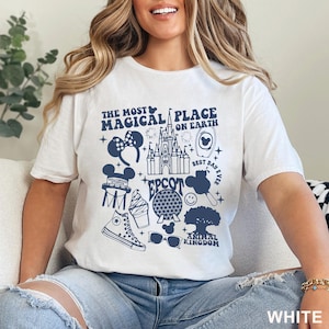 Walt Disney World Tee: Iconic Parks Design (Magic Kingdom, Epcot, Studios) 634047 image 1