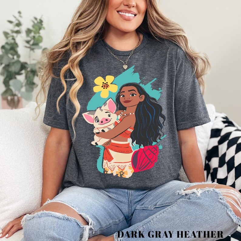 Disney Moana Shirt with Pua: Family Vacation Tee 631740 image 2