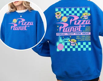 Pizza Planet Toy Story Sweatshirt, Disney Aliens Sweatshirt, Pizza Planet Hoodie,Toy Story Family Hoodie, Funny Disney Pizza Crewneck 633542