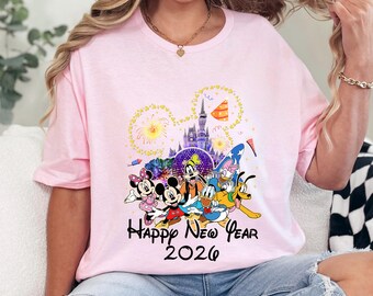 New Year Disney Shirt: Mickey & Friends 2026 (Family Tee) 634053
