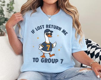Silly Goose Group 7 Shirt - Viral Meme TikTok Trend Tee 634234