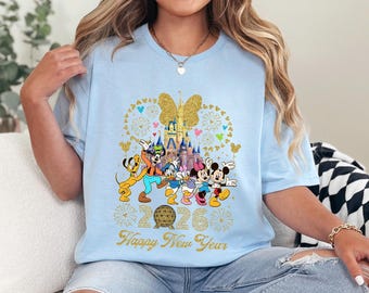 Disney Family New Year Shirt: Mickey & Minnie Crew (2026 Edition) 634071