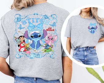 Stitch T-Shirt: Disney Balloon Design (Casual Comfort) 633303