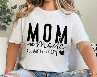 Mom Mode T-Shirt: Vintage Disney Style (Soft Cotton) 632557