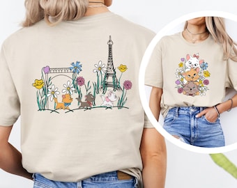Disney The Aristocats Shirt, Disney Cats Shirt, Marie Toulouse Berlioz Shirt, Disney Cat Lover Shirt, Disneyland Trip Tee 632933