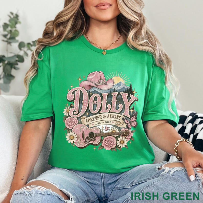 Dolly Parton Memorial Shirt, Dolly Parton Tee, Country Music Legend Shirt, In Memory of Dolly 1946-2026, Country Music Fan Gift, Tribute Tee image 16