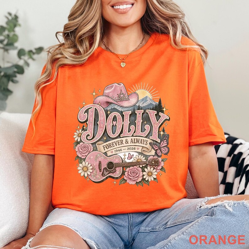 Dolly Parton Memorial Shirt, Dolly Parton Tee, Country Music Legend Shirt, In Memory of Dolly 1946-2026, Country Music Fan Gift, Tribute Tee image 17
