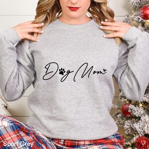 Dog Mom Sweatshirt, Gift For Dog Mom, Dog Gift For Mothers Day, Dog Mama Hoodie, Dog Lover Crewneck, New Dog Mom Sweatshirt, Fur Mama 632815