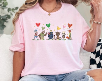 Disney Zootopia Characters Shirt, Nick Wilde Judy Hopps Shirt, Disney Family Trip Shirt, Zootopia Mickey Balloons Tee 634018